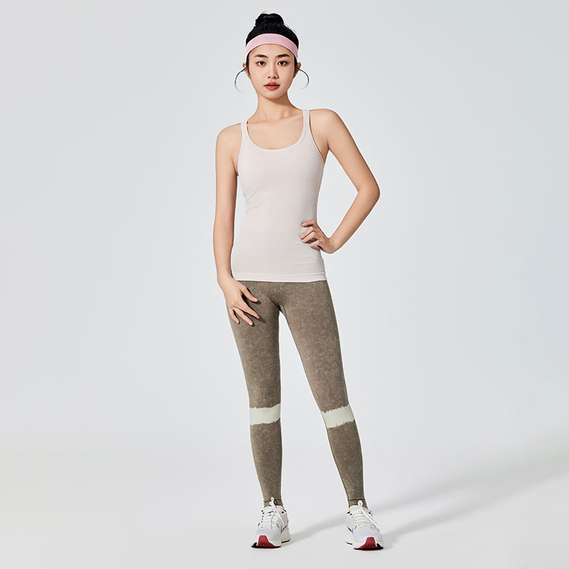 Women Characteristic Dyeing Sports Leggings