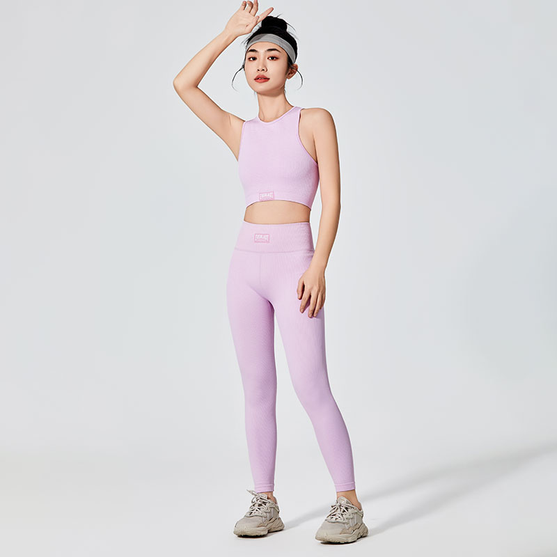 Women Lilac Sports Leggings